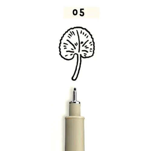 Sakura Pigma 05 Micron 0.45mm Pen, Black