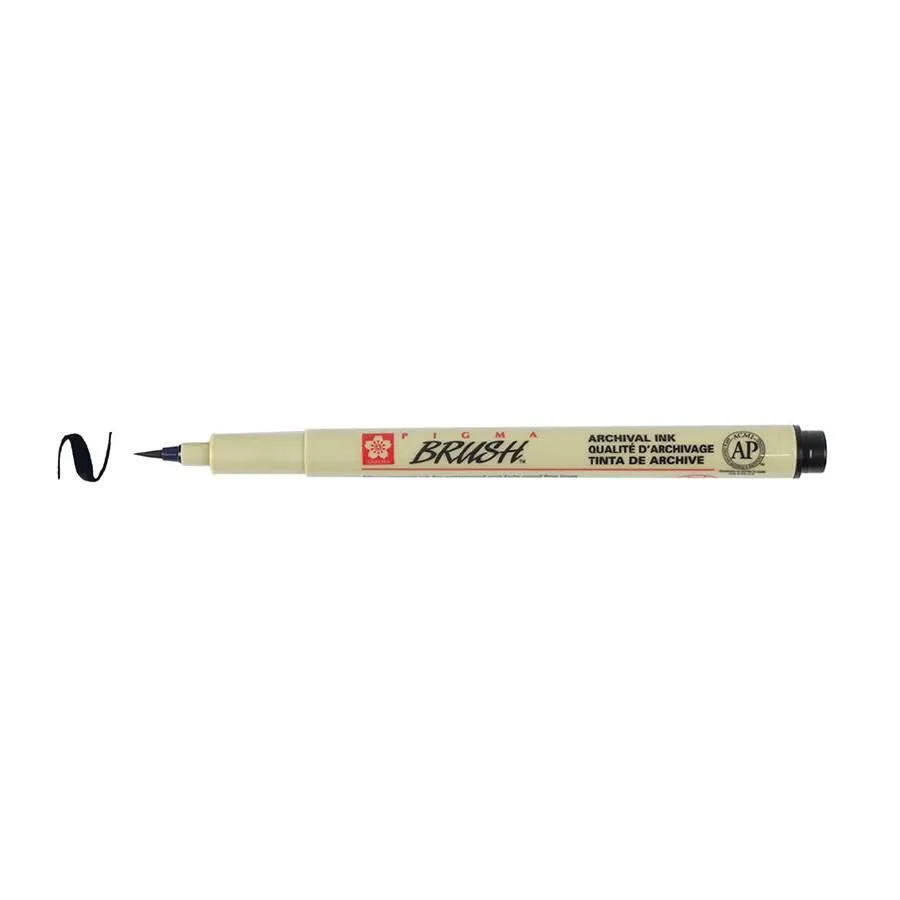 Sakura Pigma Brush Pen, Black