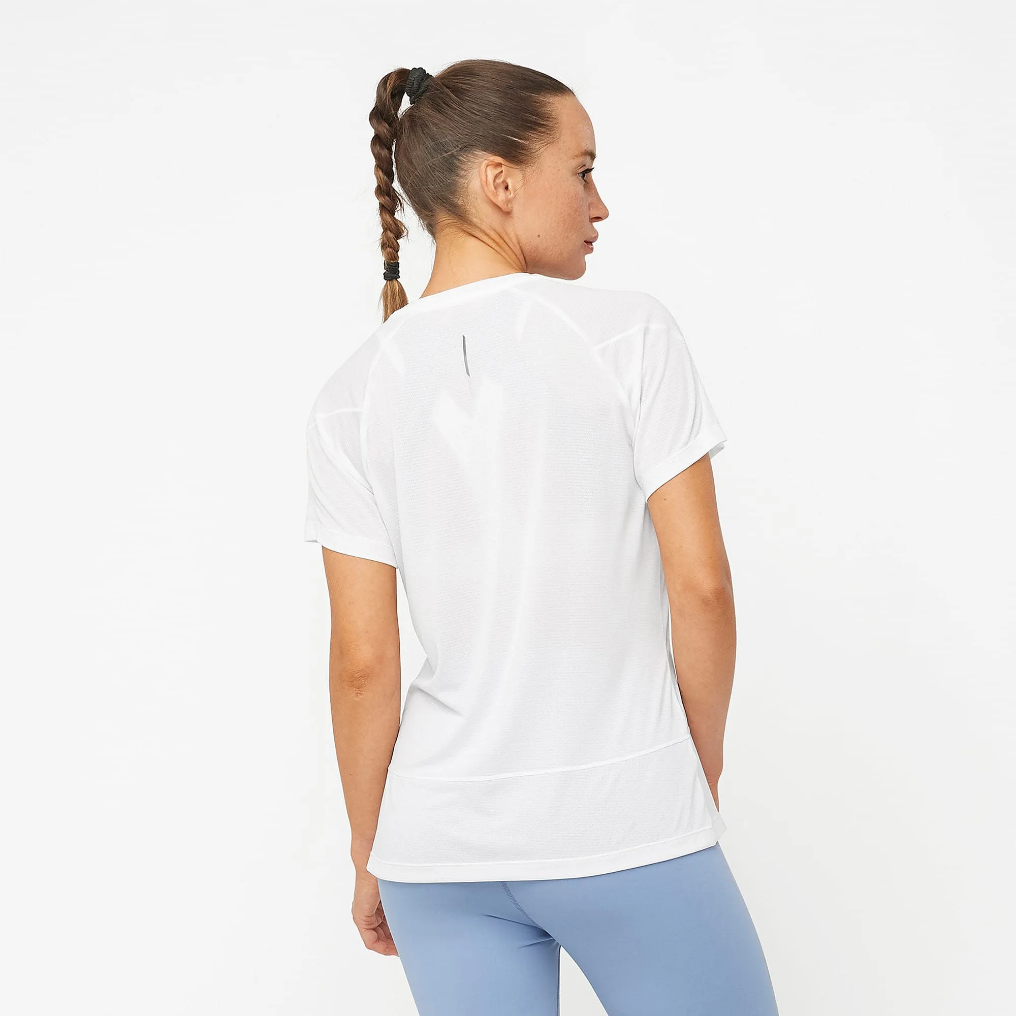 Salomon Women&#x27;s Cross Run Tee White | Buy Salomon Women&#x27;s Cross Run Tee White here | Outnorth