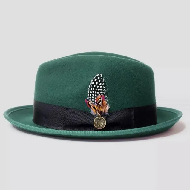Sophisticate's Signature-Fedora Burgundy