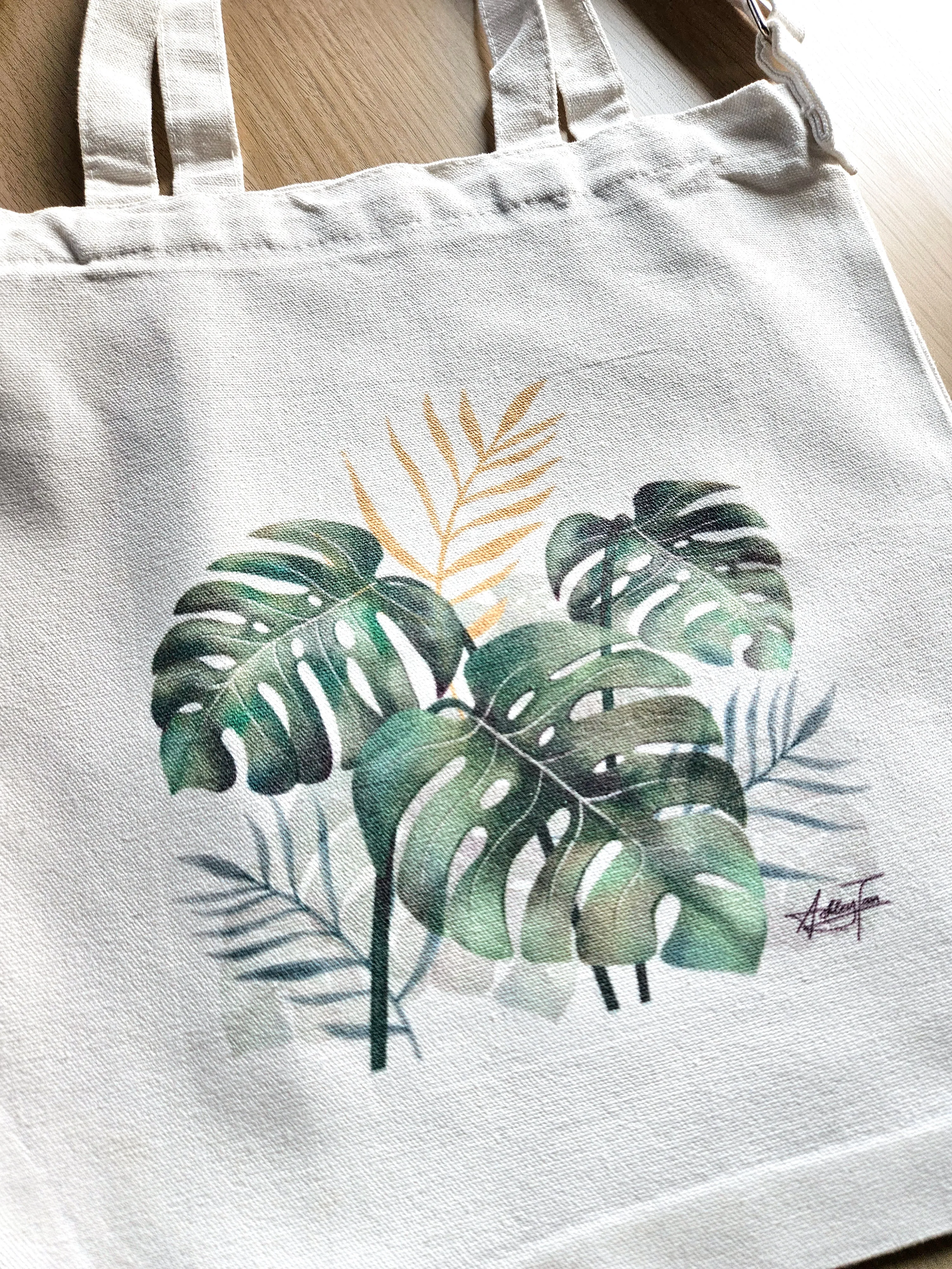 TOTE BAG - MONSTERA