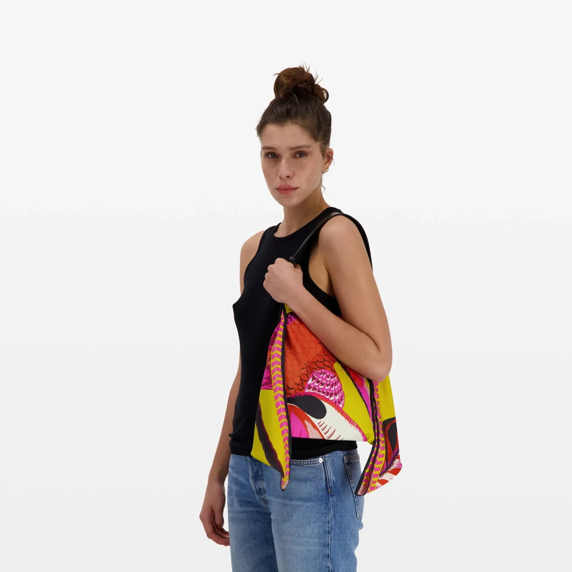 Toucan Yellow Scarf Bag