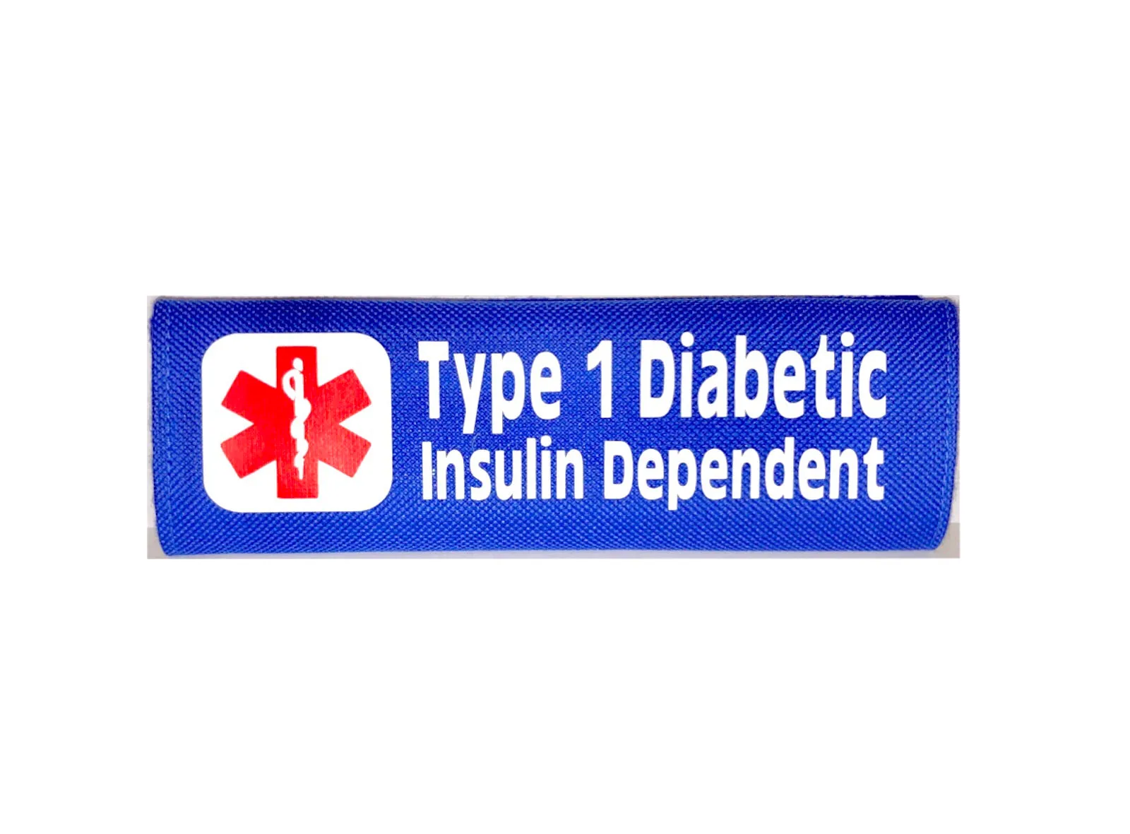 Type 1 Diabetic Backpack Strap - Car Seat Strap Cover - Window Decal Set