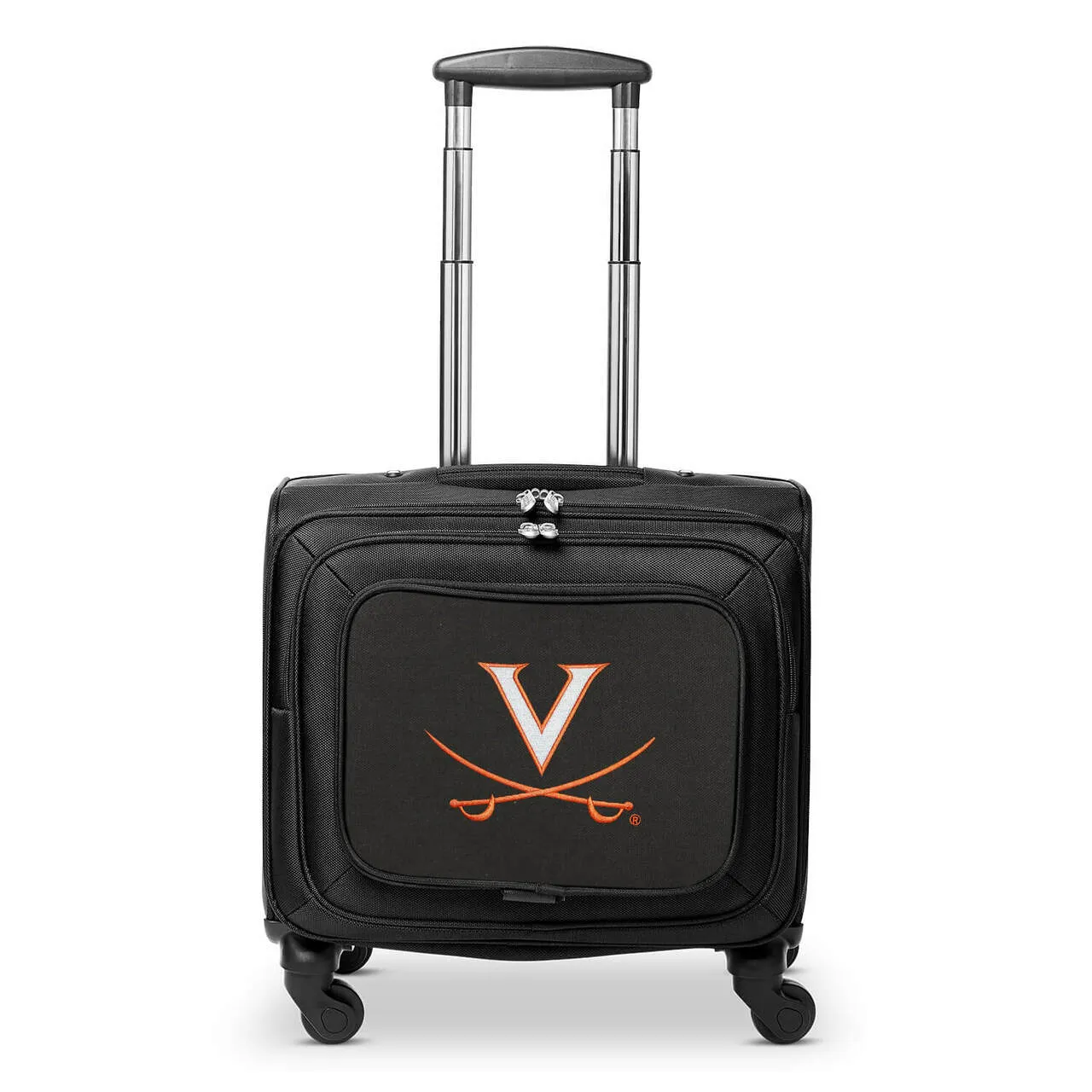 Virginia Cavaliers 14" Black Wheeled Laptop Overnighter