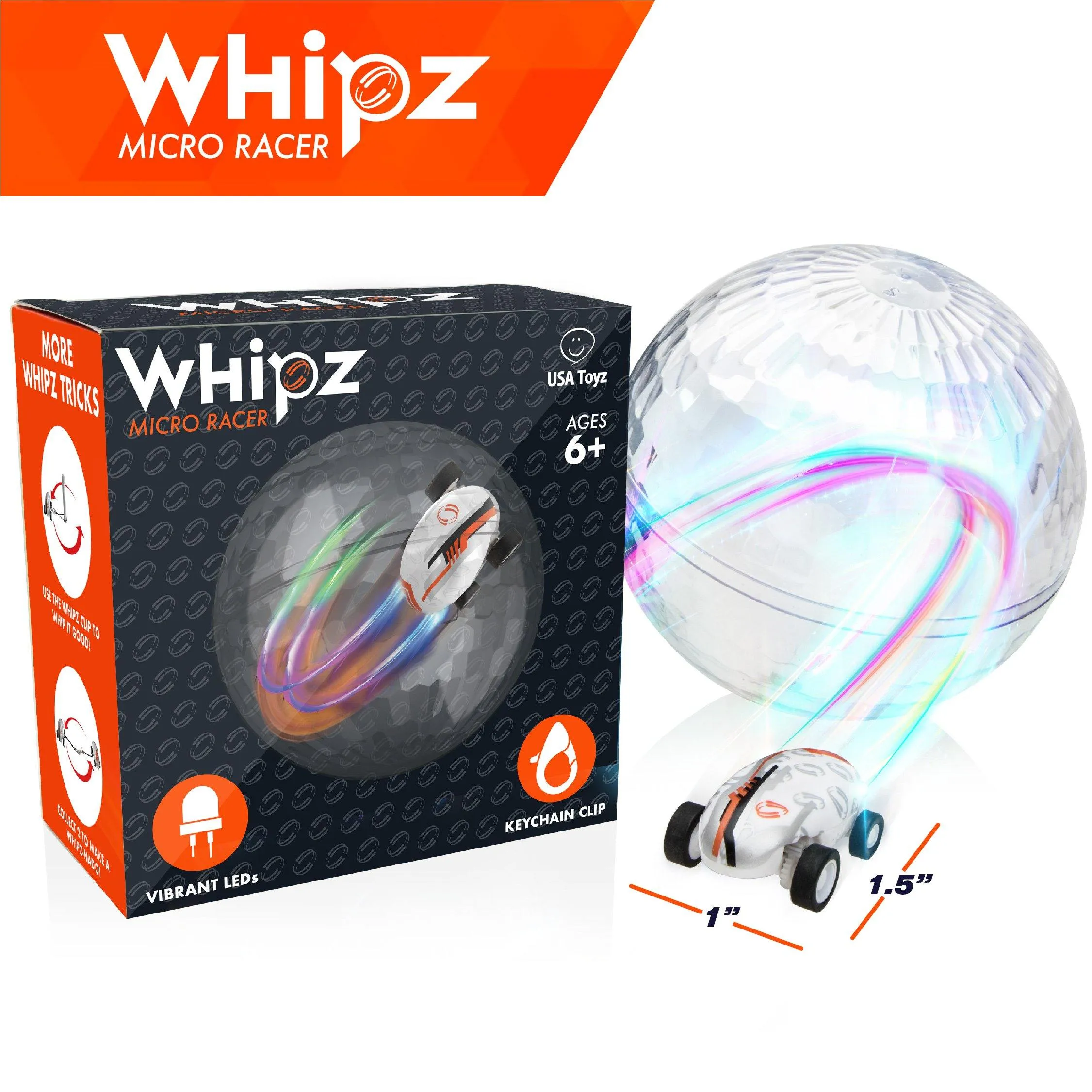 Whipz Mini Racer LED Car