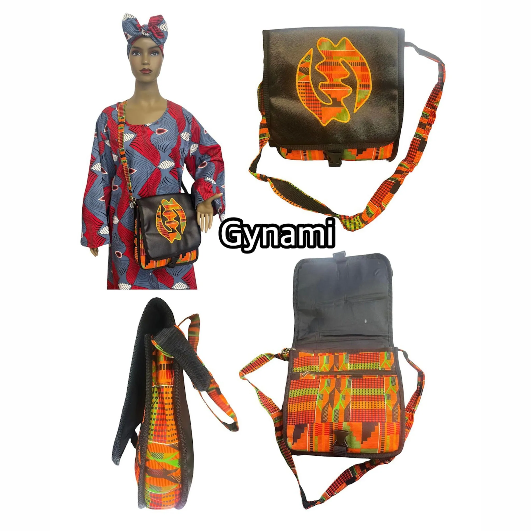Women's Kente Print Handbag