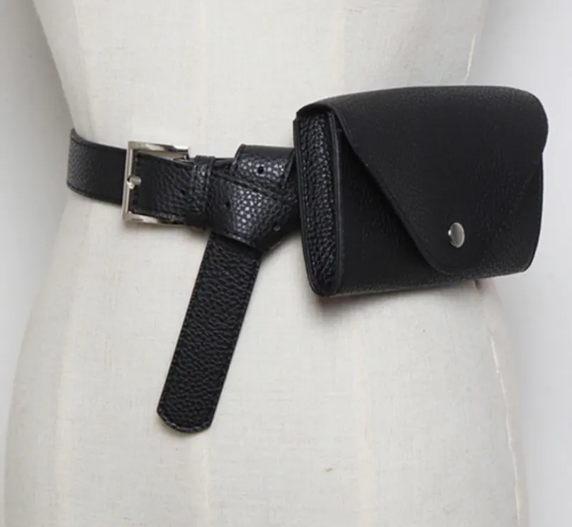 Women's Vintage PU Leather Waist Bag