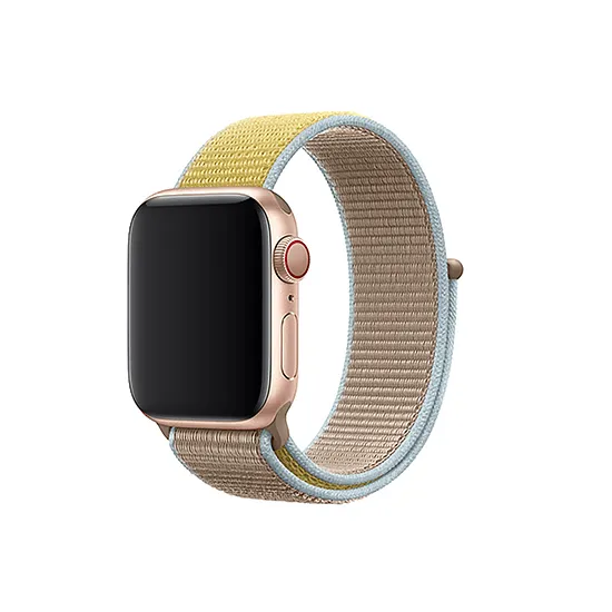 Woven Nylon Strap For Apple Watch-Pomegranate (42/44/45/49mm)