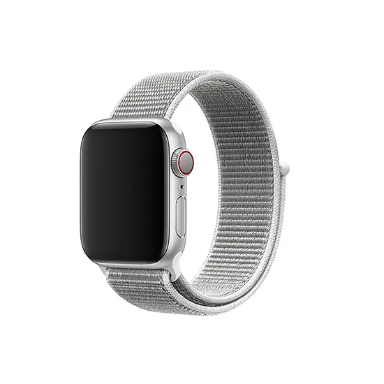 Woven Nylon Strap For Apple Watch-Pomegranate (42/44/45/49mm)