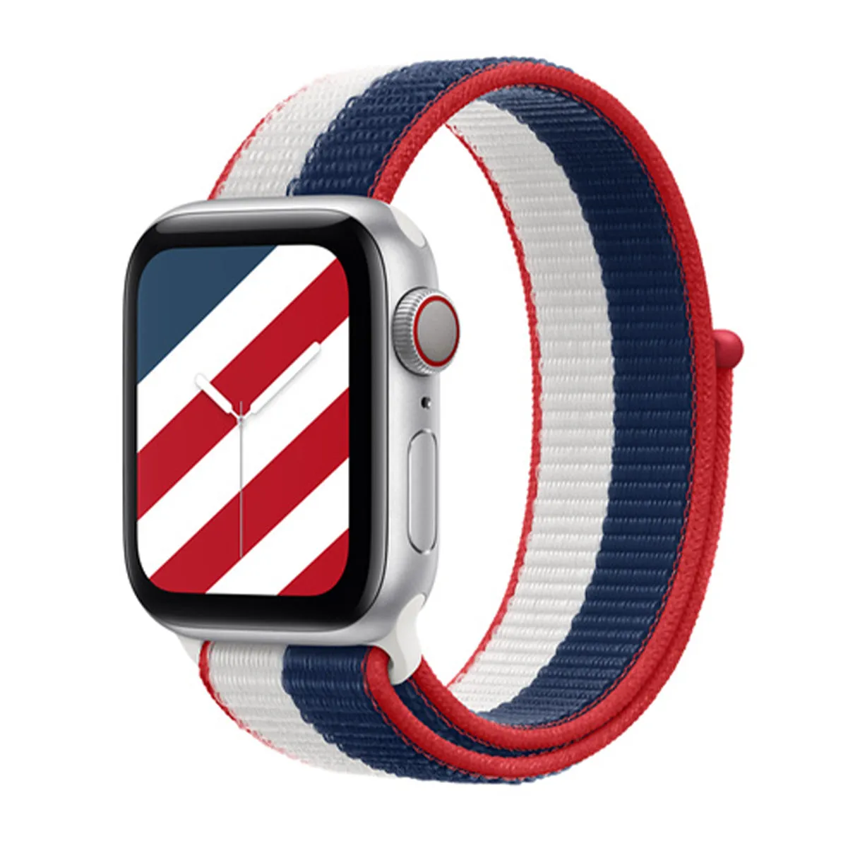 Woven Nylon Straps For Apple Watch-42/44/45/49mm-Great Britain