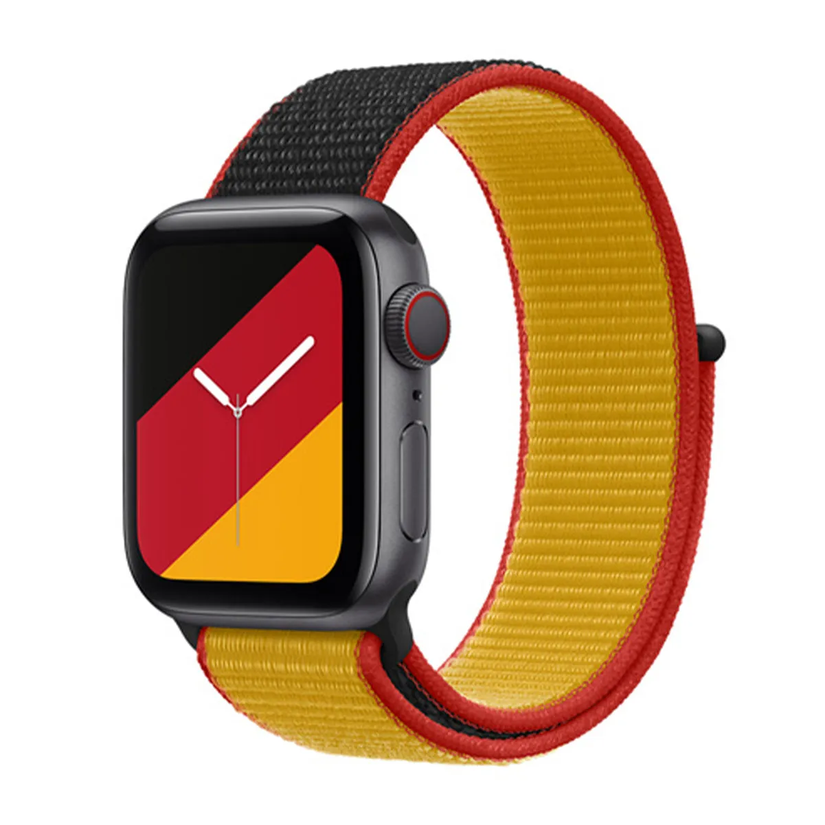 Woven Nylon Straps For Apple Watch-42/44/45/49mm-Great Britain