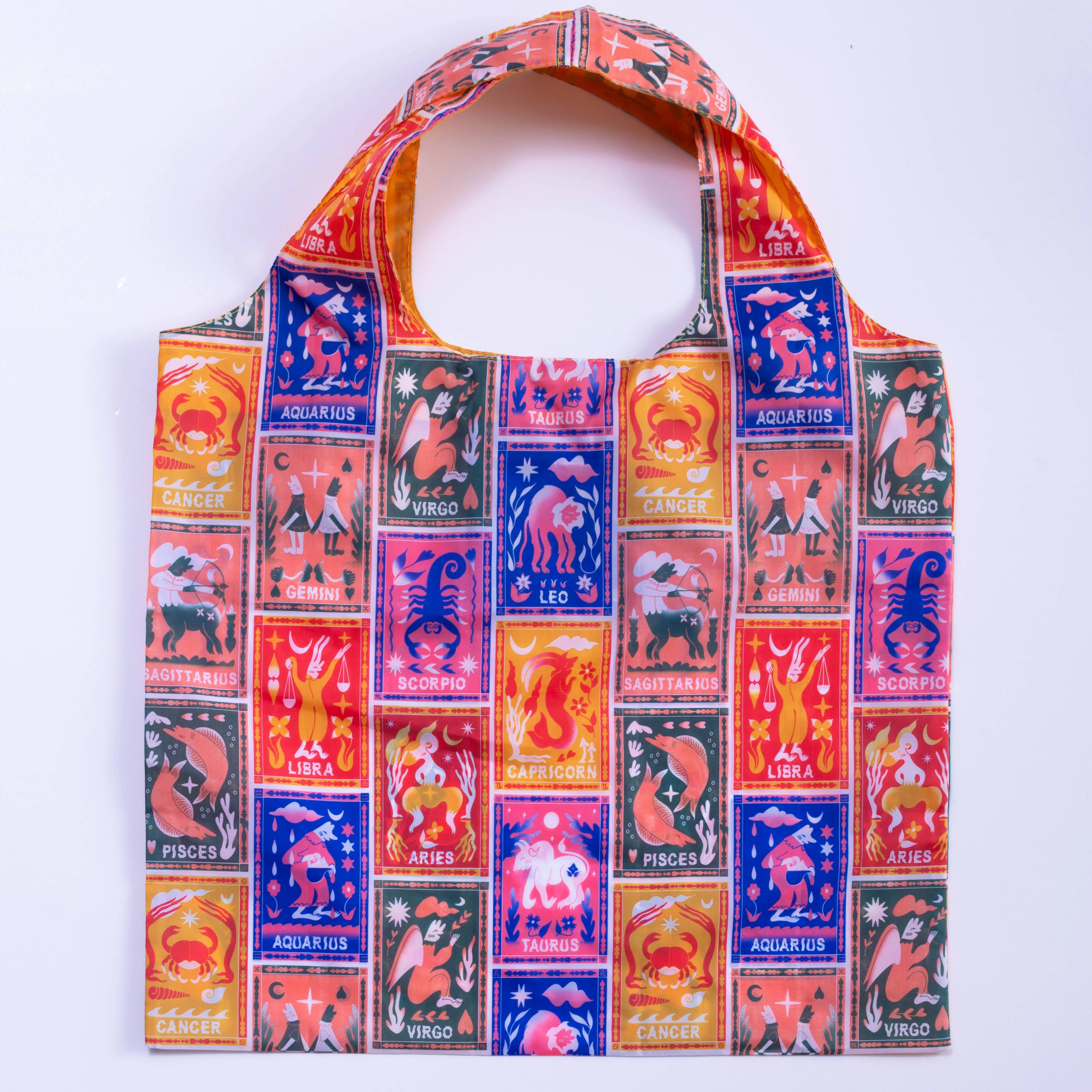 Zodiac Art Sack by Steven Fritters - Eco-Friendly Reuse Tote